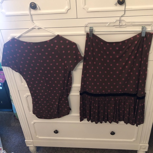 Vintage Betsey Johnson top and skirt size M - Picture 6 of 6